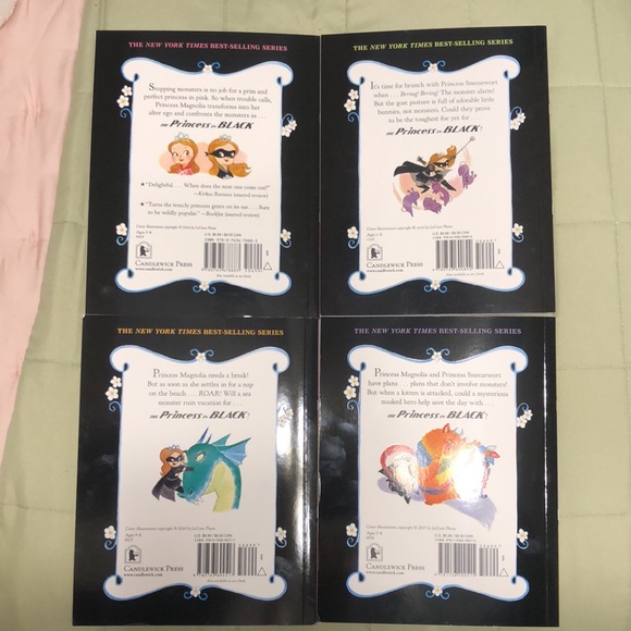 Princess In Black 1, 2,4, and 5 - Picture 3 of 4